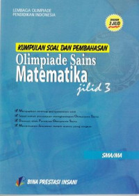 Image of Kumpulan Soal dan Pembahasan Olimpiade Sains Kimia Jilid 3